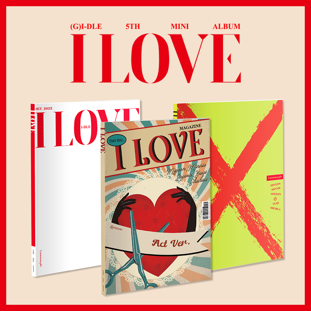 G)I-DLE I love : 5th Mini Album発売記念タワーレコード限定特典決定 