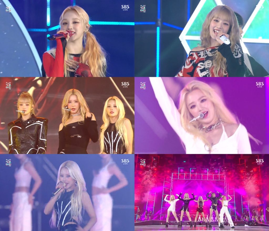 G)I-DLE、「SBS 歌謡大祭典」で多彩なステージを披露！パフォーマンス 