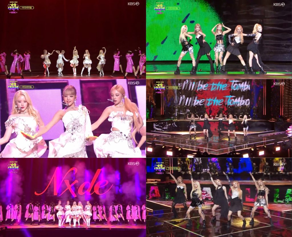 G)I-DLE、「歌謡大祝祭」で華麗な「Nxde」とカリスマ溢れる「TOMBOY 
